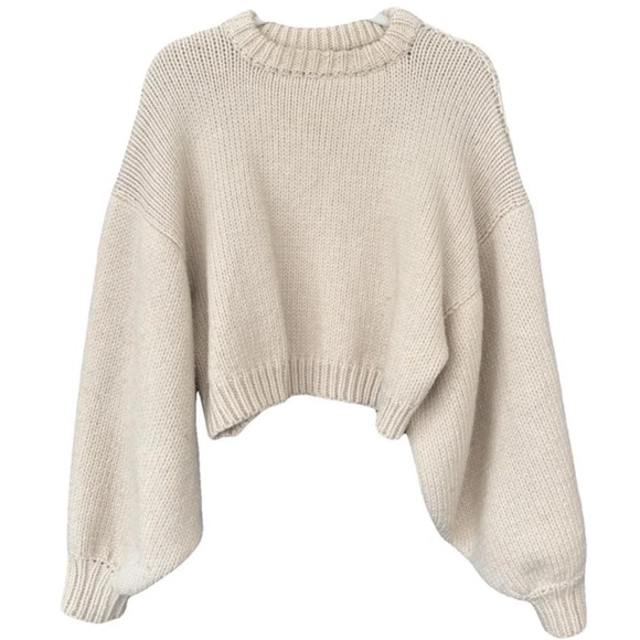 I Love Mr. Mittens Sweaters - I Love Mr. Mittens Cream Wool Sweater